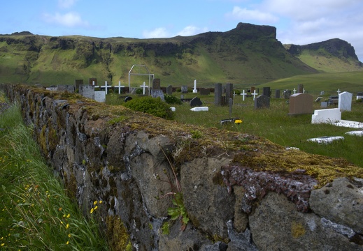 Friedhof bei Vik i Myrdal, Island