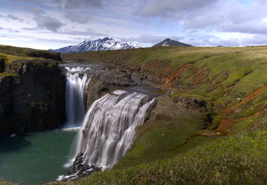 Wasserfall nahe Laugarfell
