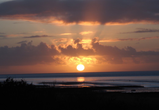 Sonnenuntergang Sahlenburg