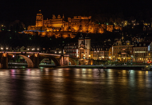 Heidelberg bei Nacht